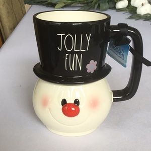 🎄HOLIDAY SALE🎄 Rae Dunn Frosty Mug HARD TO FIND NWT